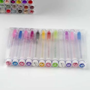 Factory Price Disposable Mascara Brushes and Eyebrow Lash Spoolies Eyelash Wands in Clean Brush Tubes Makeup Tools - Jimo District Fuqi Interdental Brush Plastic Products Factory - China