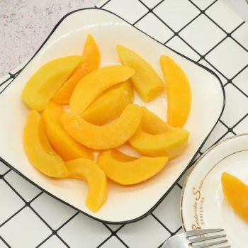 IQF Fruit Frozen Yellow Peach Strips/Slices GMO None Brix 7-9% Origin China HS Code 0811100000 Freezing Process IQF Model NO. - Qingdao Hic Imp. &Exp. Co., Ltd - China