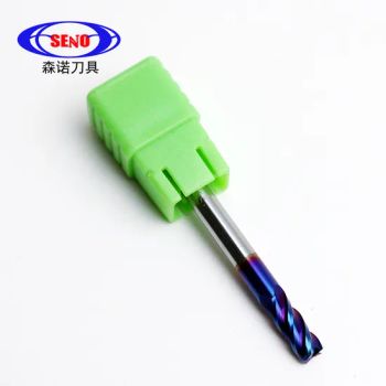 Tools Milling Cutter Cutting Tools New HRC65 solid Carbide End Mill Cutter 4 Flutes with Nano Blue Coating CNC Router Bits - Zhuzhou SENO Import and Export Co., Ltd. - China