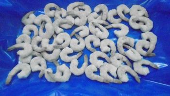 FROZEN RAW PEELED AND DEVEINED TAIL ON(PD) VANNAMEI WHITE SHRIMP - Netfish India - India