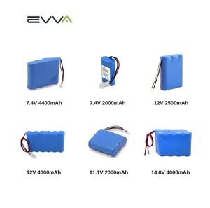 3.7V 7.4V 12V 14.8V 24V 36V 48V 72V 96V Li-ion Lithium Ion Battery Pack for Ebike Scooter - EVVA TECHNOLOGY CO., LIMITED - China