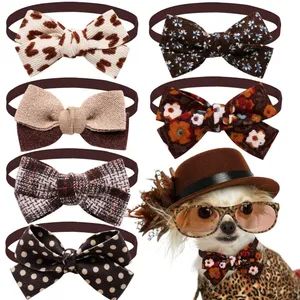 New Fall Meridian Color Dog Cat Pet Bow Tie Fashion Classic Pet Accessories - GOOD SELLER CO., LTD. - China