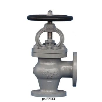 JIS F7314 Durable Marine Cast Steel Right Angle Globe Valve - Qingdao Hongfeng Xianglong Valve Manufacturing Co., Ltd. - China