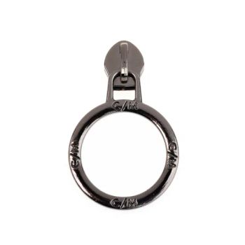 Decorative Ring Bag Metal Zipper Pullers Metal Bag Puller Slider for Jacket - Wenzhou Xingcheng Ribbon Co., Ltd. - China