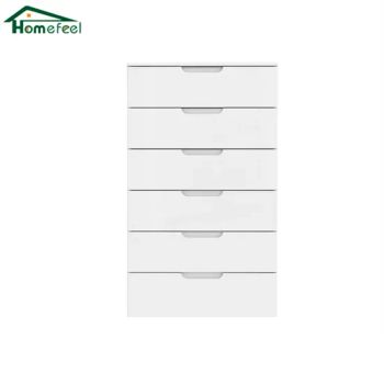6 Drawer Storage Bedroom Living Room Desktop Office Large Chests of Drawers - Foshan Homefeel Furniture Co., Ltd. - China
