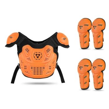 Children's Motorcycle Armor Vests Jacket Chest Back Protector Moto Kids Body Armor Motocross Protective Gear - Sichuan Hongchen Ruihe Trade Co., Ltd. - China