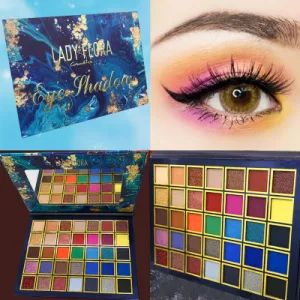 FL-10 35 Color Eye Shadow Matte Pearlescent Earth Color Eye Shadow Box Makeup Spot Wholesale - Guangzhou King Style Trading Co., Ltd. - China