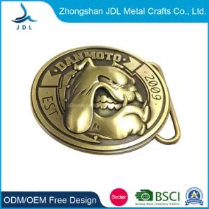 Fashion Gold Plated Zinc Alloy Danmoto Men's Decoration Belt Buckles with Custom Logo (belt-057) - Zhongshan JDL Metal Crafts Co., Ltd. - China
