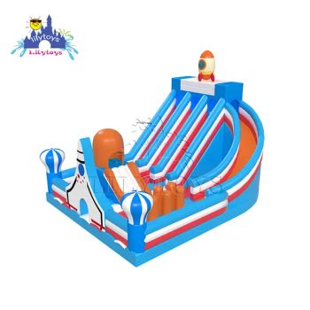 Hot Selling Safety Amusement Colorful Cartoon Inflatable Castle Playground Indoor Commercial Use - Guangzhou Lily Toys Co., Ltd. - China