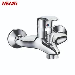 Heavy Ceramic Cartridge Single Handle Bathtub Faucet Type Hand Body Brass Handle Zinc Weight 1370g Trademark TIEMA Capacity 7 - Taizhou Zhengshing Valve Co., Ltd. - China