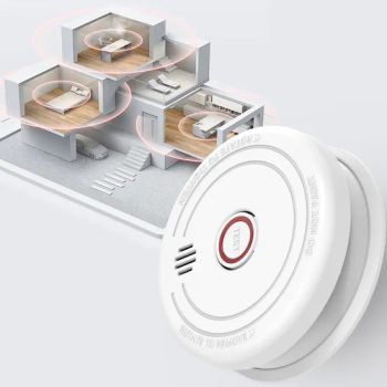 DC 9V Replaceable Smoke Alarm Detector Easy to Install - Zhejiang Jiaboer Electronic Technology Co., Ltd. - China