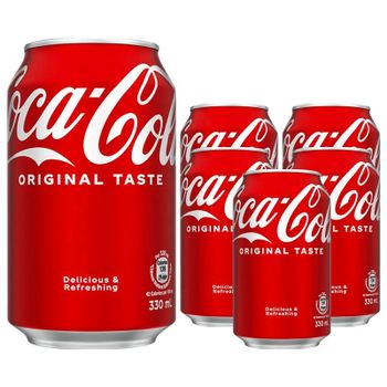 Coca Cola 330ML Soft Drinks Wholesale Cans Beverages Exotic Drinks Soda Carbonated Drinks - Njang Investments Limited - Kenya