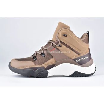 Fashion Outdoor Hiking Shoes Gobi Desert Boots Trekking Shoes Men High Top Outdoor Hiking Boots - Xiamen Mango Fashion Shoes Trade Co., Ltd - China
