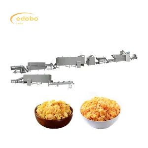 Cornflakes Expanded Snack Food Processing Machine with Twin Screw Extruder - Yantai Edobo Tech. Co., Ltd - China