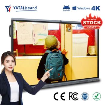 High Quality 43/55/65/75/86/98/105/110 Inch Blackboard for School and Bussiness Interactive Flat Panel Interactive Boards - Hangzhou Yatal technology Co., Ltd. - China