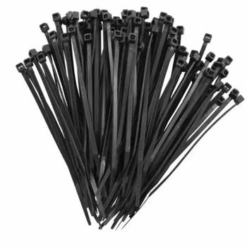 Black Nylon Cable Tie Color Black Length 150 mm Material Nylon Packaging Type Packet Country of Origin Made in - Balaji Industries - India