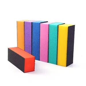 Square Nail Polish Buffers Block 2- Side EVA Sponge Nail File - Guangzhou Yuelan New Material Technology Co., Ltd. - China