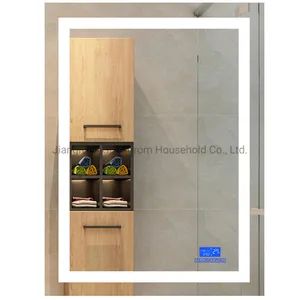 LED Backlit Bathroom Wall-Mounted Vanity Mirrors with Lights and Dimmable Touch Sensor - Jiangmen Greenfrom Household Co., Ltd. - China