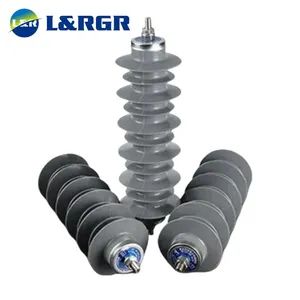 Distribution Type 27kv 10ka Polymer Gapless Lightning Arrester (Silicone Rubber) - L&R ELECTRIC GROUP CO., LTD. - China