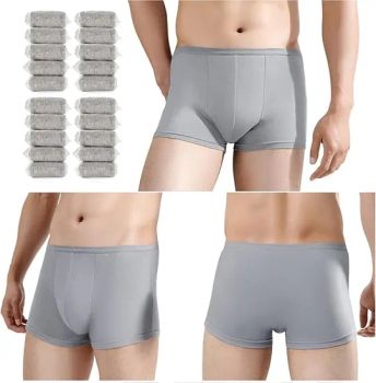 Medical Grade Sterilized Mens Disposable 100% Cotton Underwear Boxers Portable Shorts for Travel Fitness Swimming Hotel SPA - Dongguan Nuokang Healthcare Technology Co., Ltd. - China