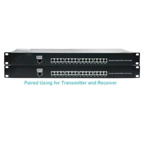16 Channels Telephone Portand 1 Channel Ethernet Interface Fiber Transceiver - Excelltel Technology Co., Ltd. - China