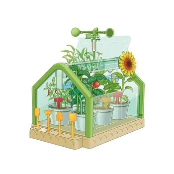 Zhiqu Greenhouse Planting Sunlight Room Garden Tools Set for Growing House Science & Engineering Toys - Shantou Chenghai District Haitong Zhiqu Toy Store - China