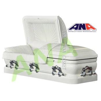 Ana New Design 18 Gauge Steel Funeral Supplies Coffins and Caskets - Wuxi ANA Industries Co., Ltd. - China