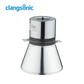 25kHz 60W Ultrasonic Langevin Piezo Transducer/Transverter/Oscillator for Ultrasonic Cleaning /Washing Machine - Yuhuan Clangsonic Ultrasonic Co.,Ltd - China