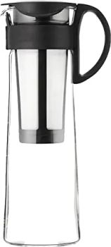 Black Cold Brew Coffee Pot Cold Brew Coffee Maker 1000ml Origin China Style Simple Logo Printing Fancy Colored Type Double Wall - Anhui Dream-China Technology Co., Ltd. - China