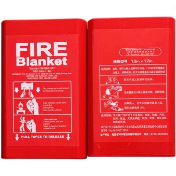 Silicone Coated Fire Blankets for Fire Protection in Public Places - Xi'an Personal Protective Equipment Co., Ltd. - China