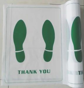 Plastic Disposable Car Foot Floor Mats - Qingdao Aosheng Plastic Co., Ltd. - China