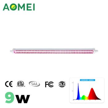 T8 9W Full Spectrum 3000K+5000K 660nm/ Customizable Spectrum LED Grow Light for Plant Greenhouse Grow Tent - Shenzhen Aomei Lighting Technology Co., Ltd - China