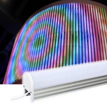 1m Linear Facade Lighting LED RGB Controller Strip Pixel Club Stage Bar Voice Control Music Lights DMX512 Control Bar Lighting - ShenZhen ibestwork Technology Co., Ltd. - China