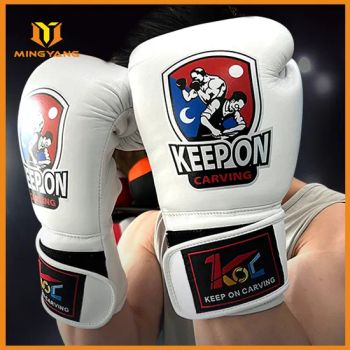 Custom Heavy Duty Gym Punching Microfiber Leather Boxing Gloves for Training - Rizhao Mingyang International Trade Co., Ltd - China