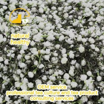 Fouramazingtea Factory Wholesale China Pure Natural Scented Jasmine Tea Fresh Jasmine Flower Loose Leaf Green Tea - Shenzhen Lingmaoshuo Technology Co., Ltd. - China