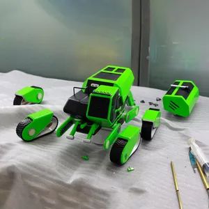 Custom Construction Artifact 3D Printed Bulldozer Toy Model Nozzle Number 1 Model NO. Custom HS Code 9023009000 Trademark - HCRC (Xiamen) Material Technology Co., Ltd. - China