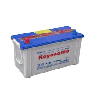 Dry Cell Battery 12V 100ah Car Battery Truck Battery N100 Origin China Model NO. N100 HS Code 86072000 Warranty 24 - Koyosonic Power Co., Ltd. - China
