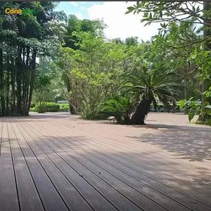Waterproof Fireproof Outdoor WPC Flooring Timber Board Wood Plastic Composite Decking Board - Linyi Consmos New Building Materials Co., Ltd. - China