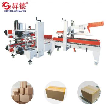 Automatic Cardboard Box Making Carton Tape Sealing Packing Equipment - GUANGDONG SHENGDE INTELLIGENT EQUIPMENT TECHNOLOGY CO.,LTD. - China