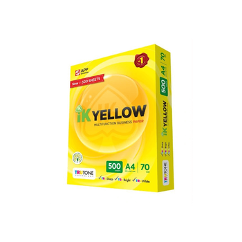 IK Yellow A4 Copy Paper available at discount price for bulk supply and wholesale purchase - Medcompex Gmbh - United Kingdom