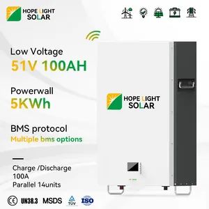 51V 100ah LiFePO4 Battery Lithium Ion Catl Eve Cell Rechargeable Long Life Battery - Hope Light Solar Co., Ltd. - China