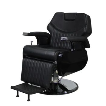 Black Heavy-Duty Leather Furniture Salon Barber Chair for Barber Shop - Hangzhou Mingchen Furniture Co., Ltd. - China