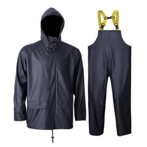 Men's Rain Suit Fishing Heavy Duty Workwear Waterproof Jacket with Pants - Quanzhou Aisycle Trading Co., Ltd. - China