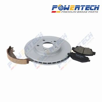 China Famous Brand Top Performance OEM Manufacturer Premium Quality High Temperature Resistance Auto Cars Trucks Brake Discs for Peugeot Renault Tesla Chevrolet - Qingdao Powertech Auto Parts Co., Ltd. - China