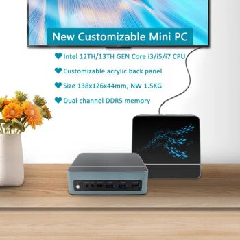 Newest Mini PC Intel Core Ultra 5 125u 16g DDR5 500g SSD Win11PRO WiFi6e for Car Parking System Mini Computer - Shiyan Xinghuo Industrial Technology Co., Ltd. - China