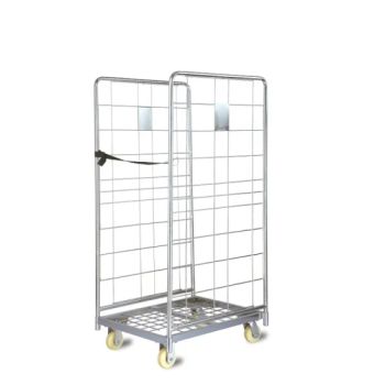 High-Quality Dissassembly Roll Cage Trolley Luggage Carts Color Grey Quantity 4 Material Iron Condition New Origin - Suzhou Yuanda Commercial Products Co., Ltd. - China