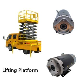 24V 48V Hydraulic Electric Lift DC Motor for Lifting Platfrom Power Units - Changzhou Sanghao Mechanical and Electrical Technology Co., Ltd. - China