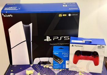 Sony PlayStation 5 Slim Black Gaming Console with 2TB Total Storage Upgrade!