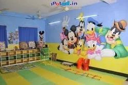 Wall Painting Service For School Location - 3D Art World - India