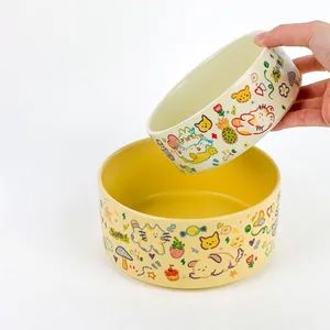 New Design Colored Glazed Elegant Yogurt Ice Cream Bowl Dessert Salad Serving Bowl Ceramic High Foot Fruit Bowl for Decorative - Chaozhou Jiayuehui Tableware Co., Ltd. - China